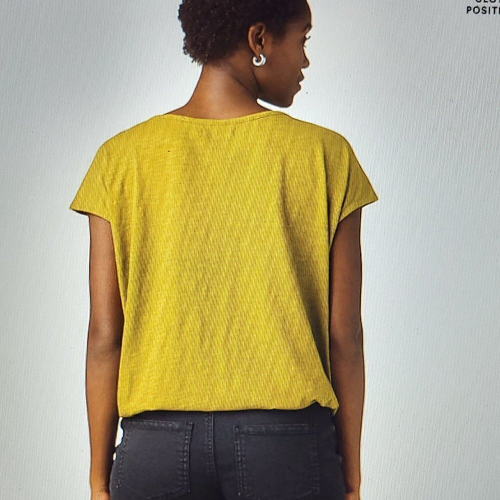 Prana Women's Ocupas Popover Top Color: Sweet Grass Size Small NWT - Picture 3 of 13